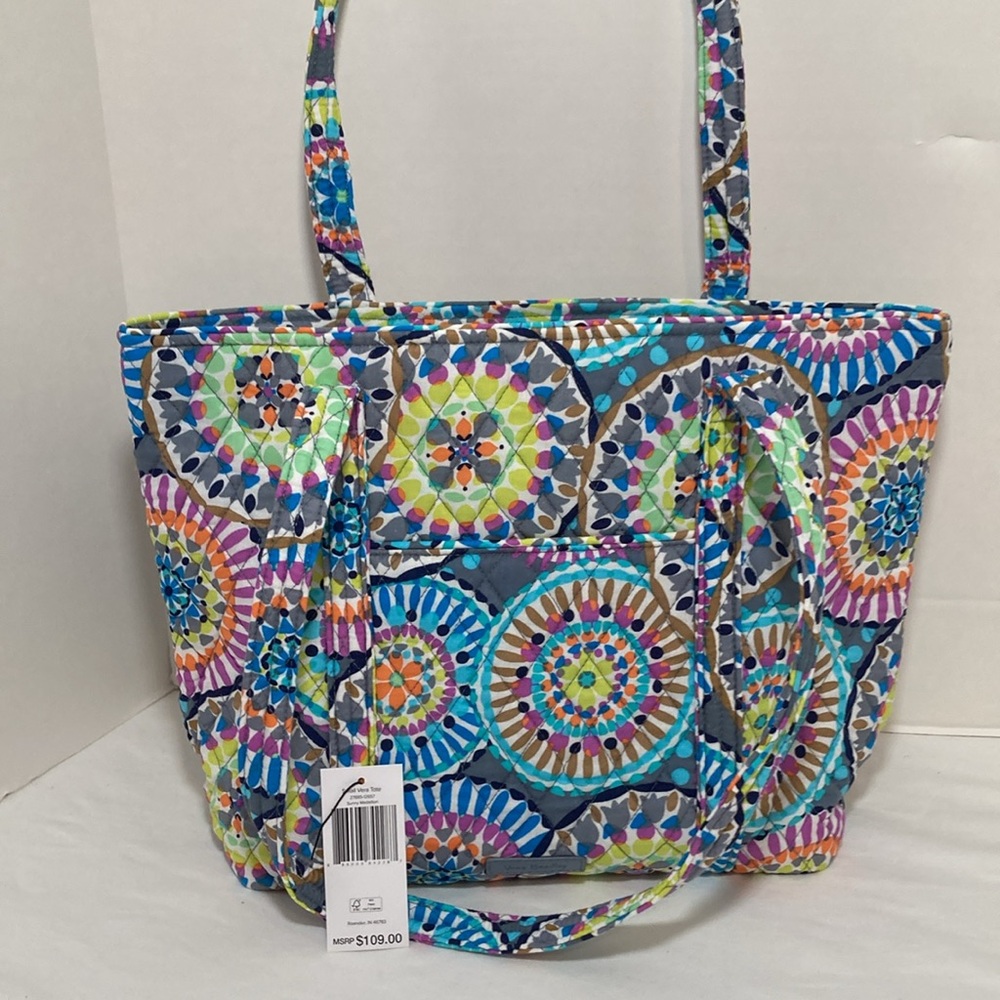 Vera Bradley Tote Bag Sunny Medallion Pattern